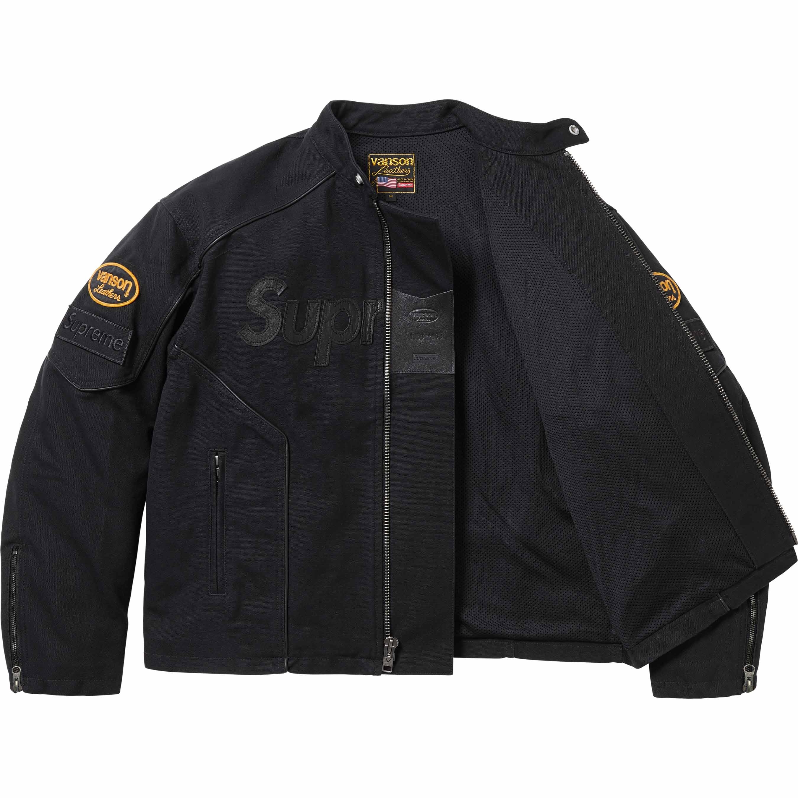 Supreme®/Vanson Leathers® Cordura® Cotton Jacket view 11